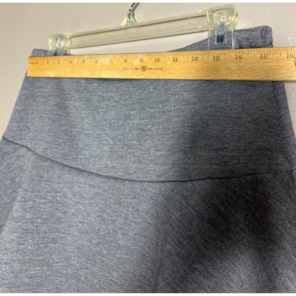 Merona Mini Skirt Gray Y2K Skater Drop Waist Sportswear Casual Athletic Womens 8 - Picture 5 of 9